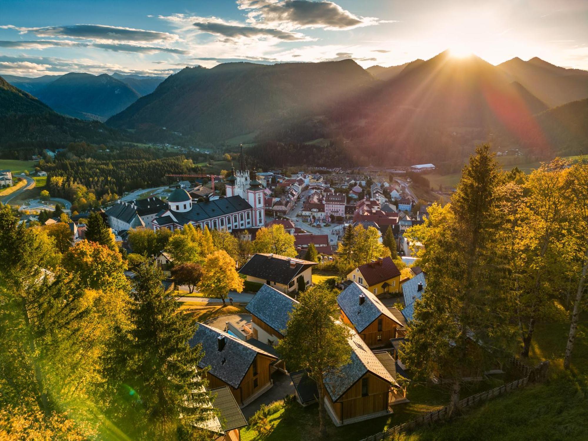 Hideaway Hotel Montestyria Chalets & Suiten Mariazell Exterior foto