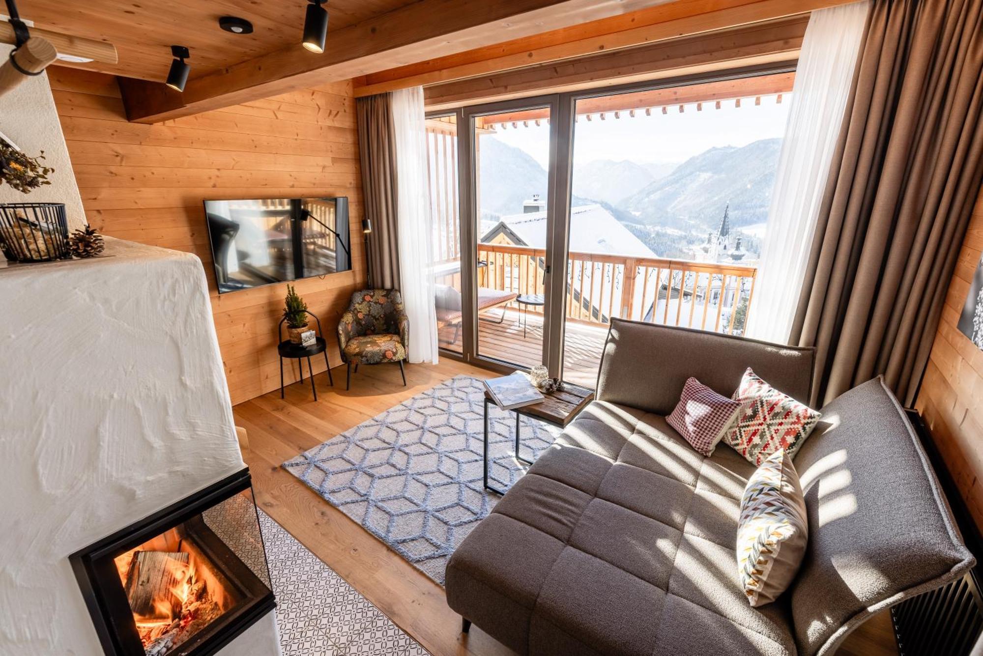 Hideaway Hotel Montestyria Chalets & Suiten Mariazell Exterior foto